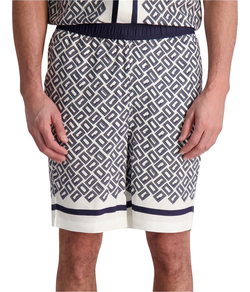 Karl Lagerfeld Mens Relaxed-Fit Casual Walking Shorts
