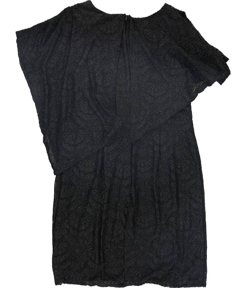 NY Collection Womens Glitter Midi Dress