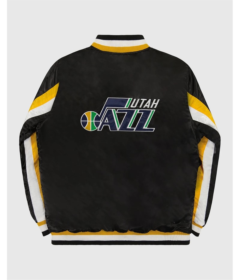 STARTER Mens Utah Jazz Varsity Jacket