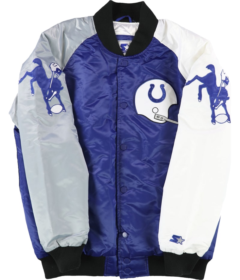 STARTER Mens Baltimore Colts Varsity Jacket