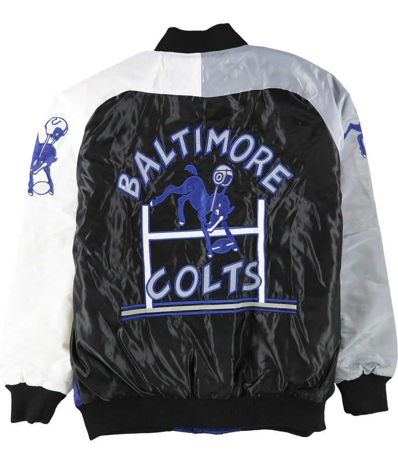 STARTER Mens Baltimore Colts Varsity Jacket