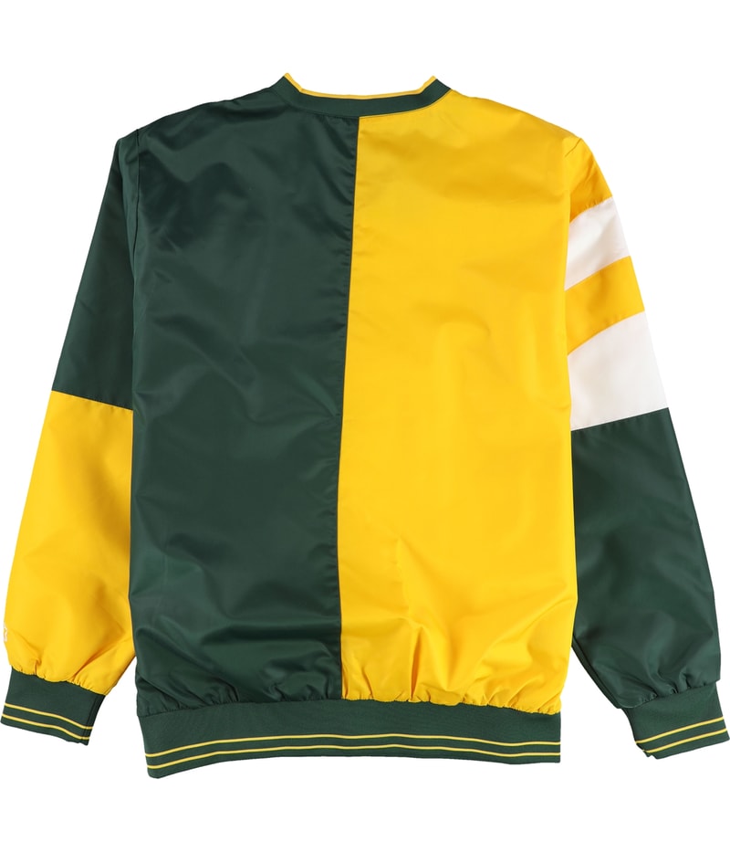 STARTER Mens Green Bay Packers Windbreaker Jacket