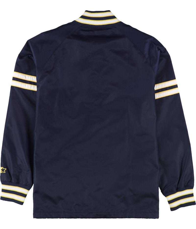 STARTER Mens University Of Michigan Varsity Jacket