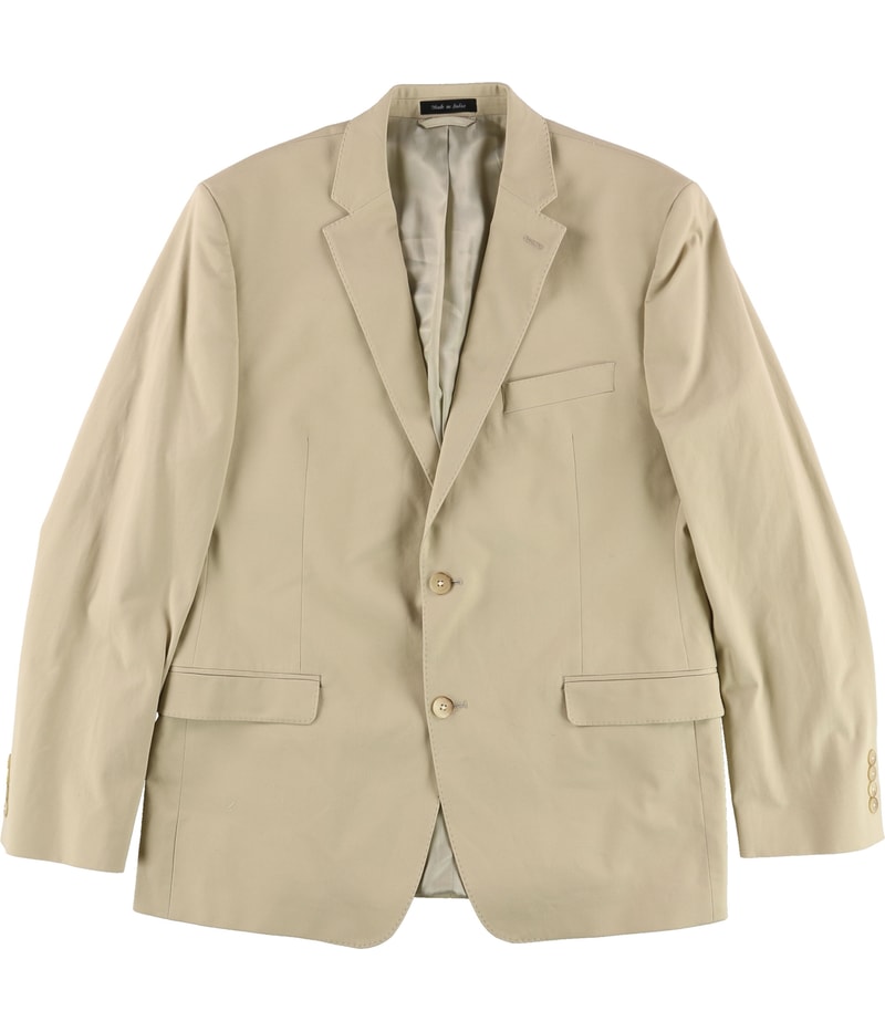 Ralph Lauren Mens Solid Two Button Formal Suit, view 2