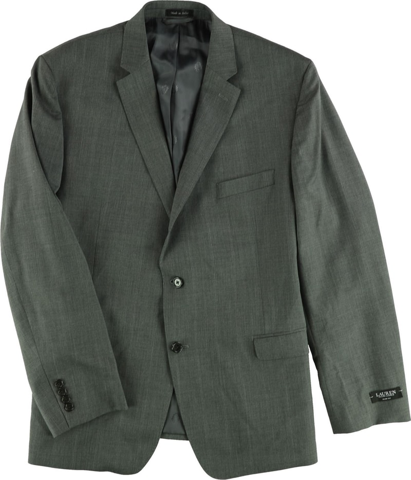 Ralph Lauren Mens Slim-Fit Two Button Formal Suit