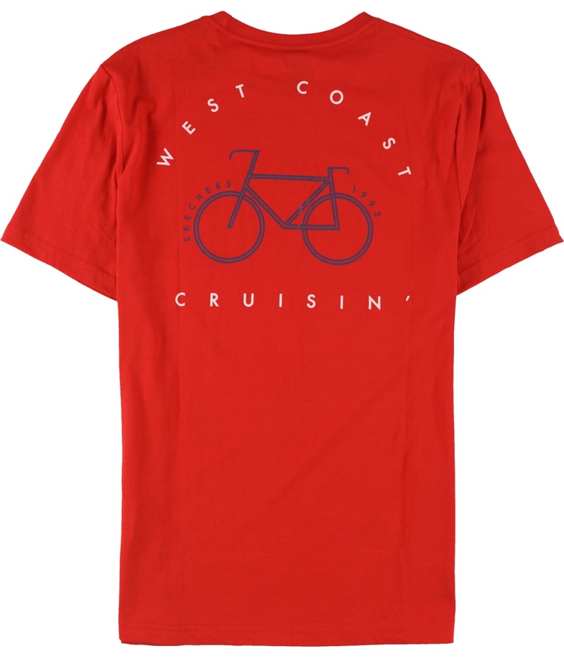 Skechers Mens West Coast Cruisin’ Graphic T-Shirt