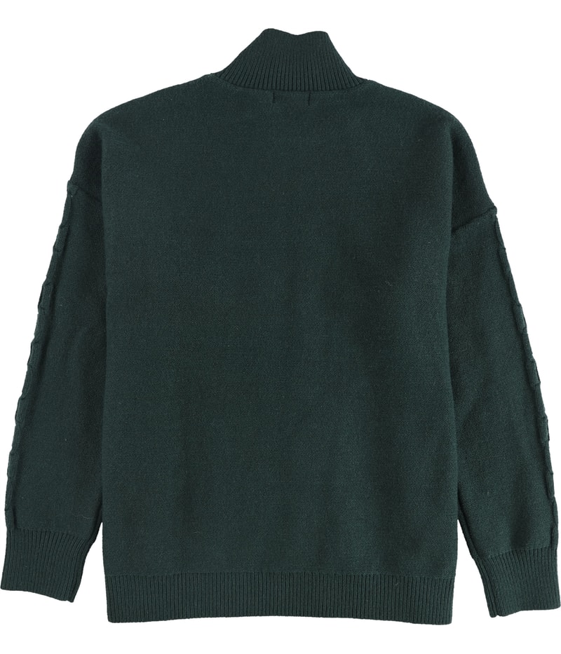 Calvin Klein Womens Chain Stitch Pullover Sweater, view 2