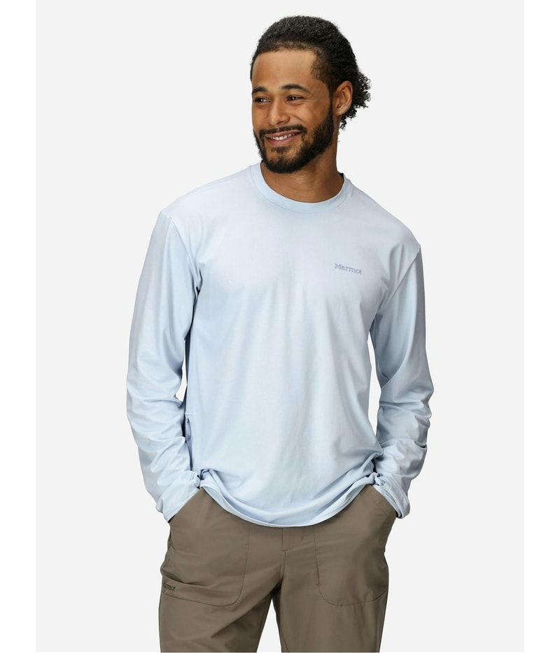 Marmot Mens AirExchange SoloarShield Basic T-Shirt