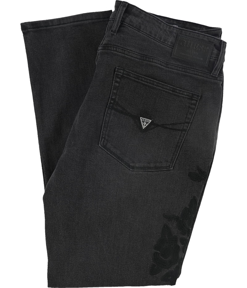 GUESS Mens Tapered Regular Straight Leg Jeans