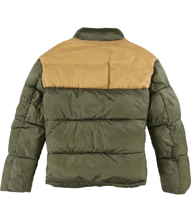 GUESS Mens Logo Puffer Jacket