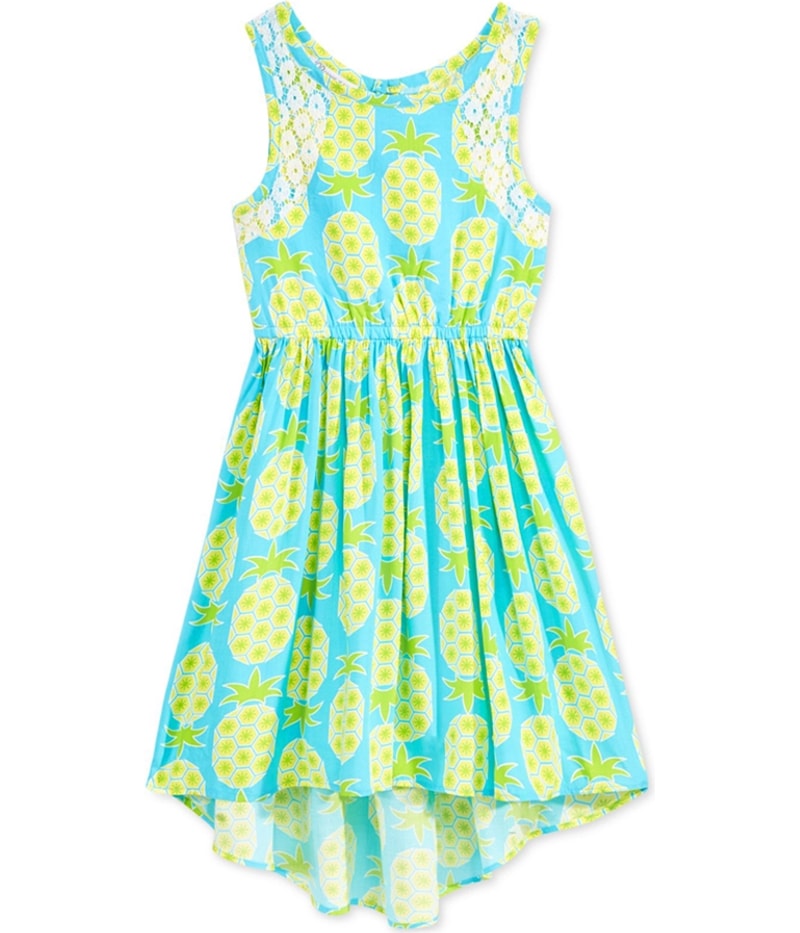 Bonnie Jean Girls Pineapple Tank Dress