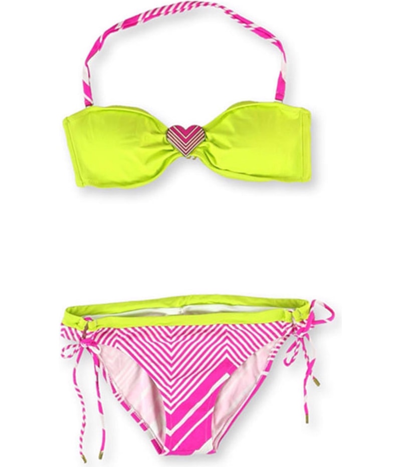 Raisins Womens Brazilian Side Tie 2 Piece Bandeau