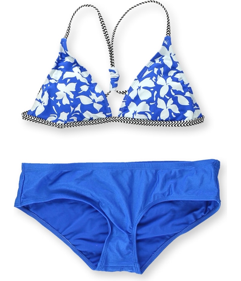 Raisins Womens Santa Barbara Skinny Ruched 2 Piece Bikini