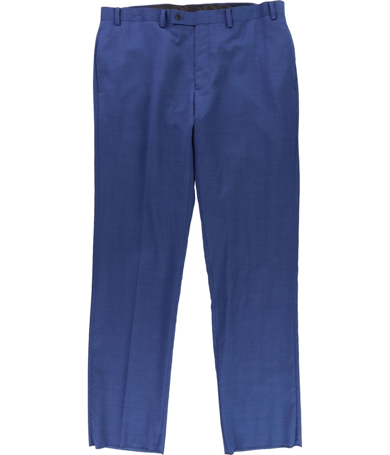 Calvin Klein Mens Pindot Straight Leg Slacks Dress Pants