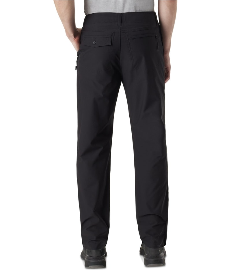 BASS OUTDOOR Mens Traveler Slim-Straight Fit Flex Tech Twill Straight Leg Slim Casual Pants