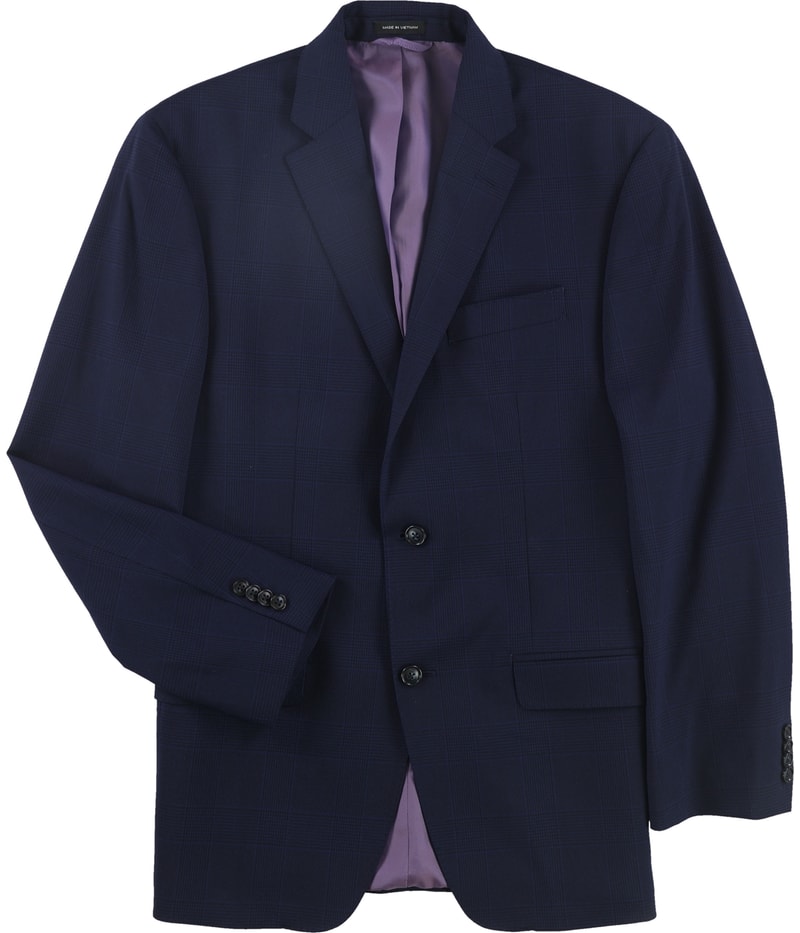Sean John Mens Classic Two Button Blazer Jacket