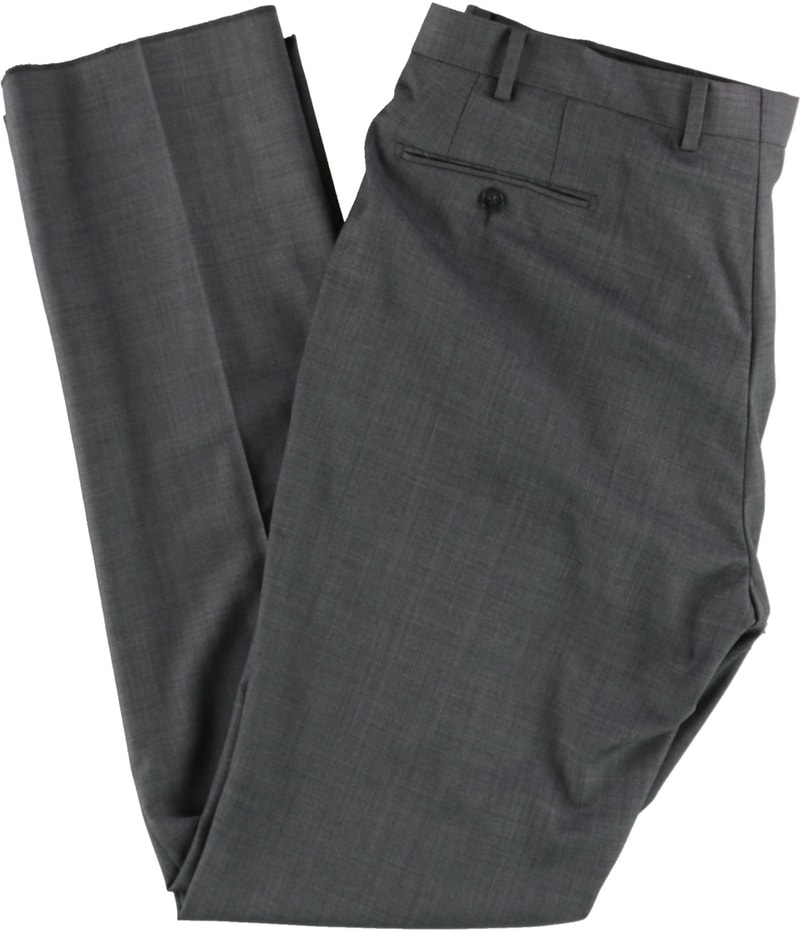 Calvin Klein Mens Extra Tapered Slim Slacks Dress Pants