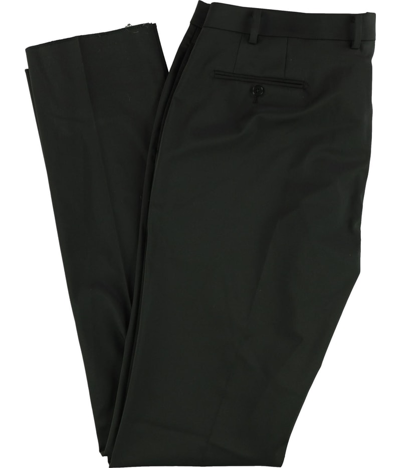 Calvin Klein Mens Basic Straight Leg Slacks Dress Pants