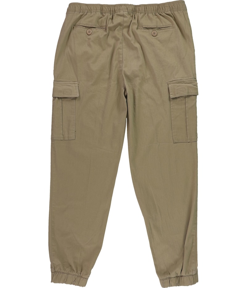 Galaxy Mens Four Way Stretch Straight Leg Jogger Casual Pants