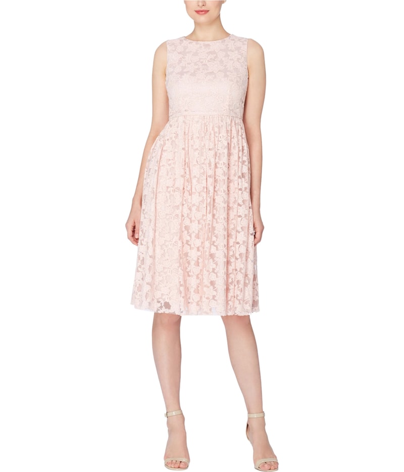 Catherine Malandrino Womens Reva Lace Fit & Flare A-line Dress