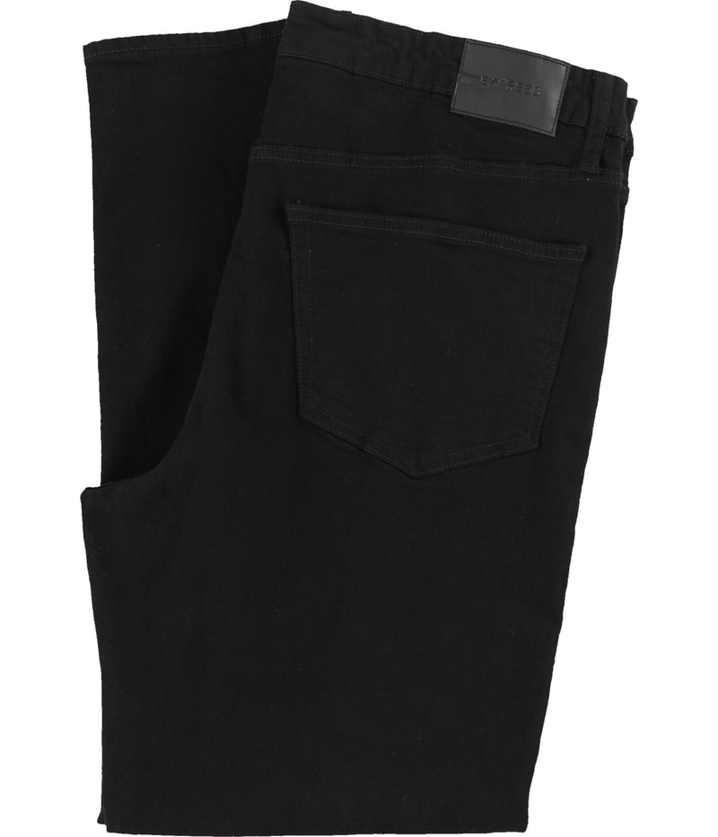 Express Mens Athletic Straight Leg Slim Jeans