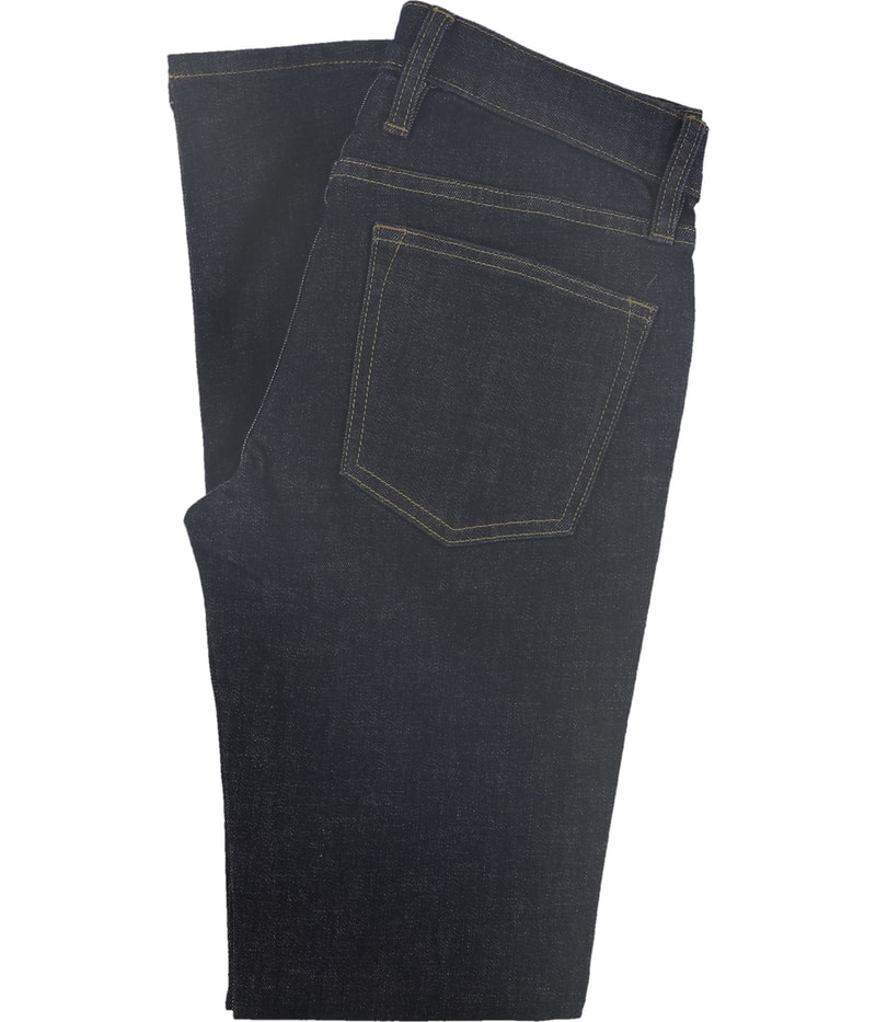 DSTLD Mens Solid Tapered Skinny Jeans, view 2