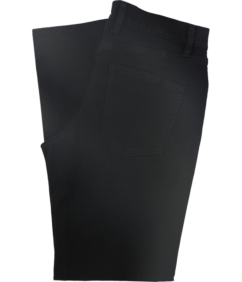 DSTLD Mens Solid Tapered Slim Jeans, view 2