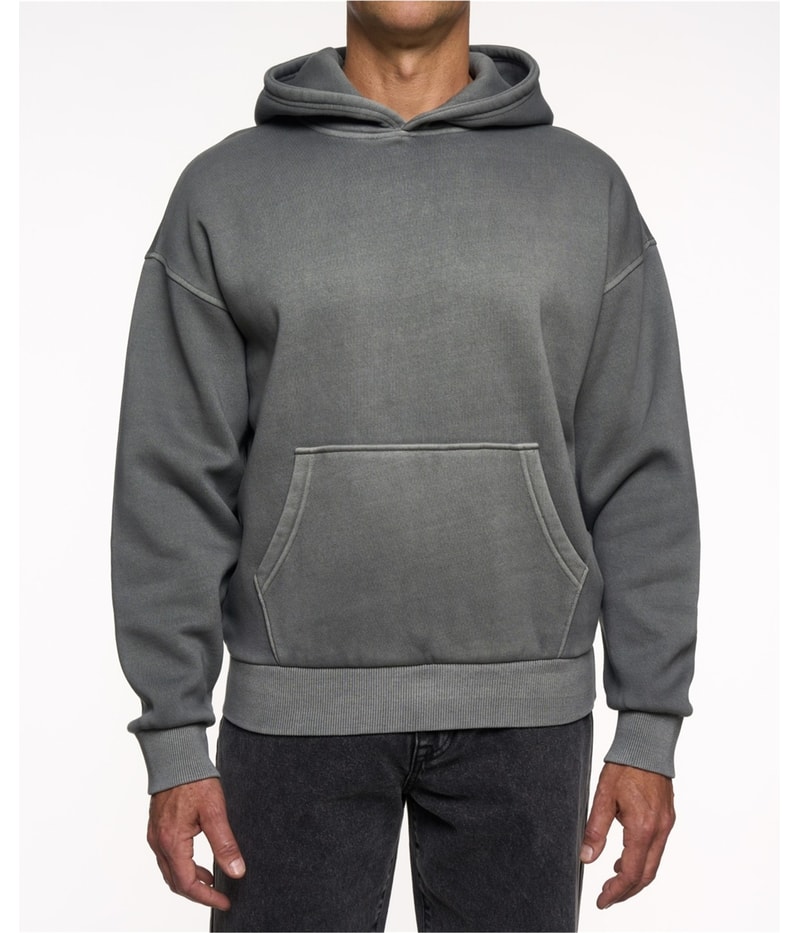 LAZER Mens Loose-Fit Pull-On Hoodie Sweatshirt