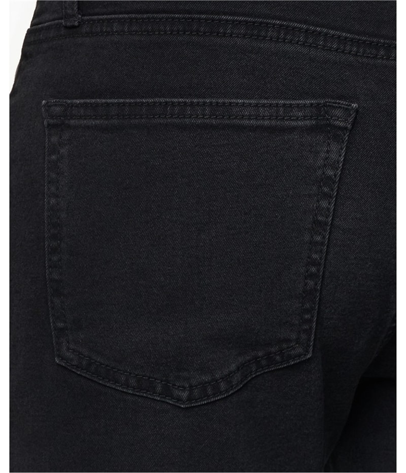 LAZER Mens Moto Stretch Straight Leg Skinny Jeans