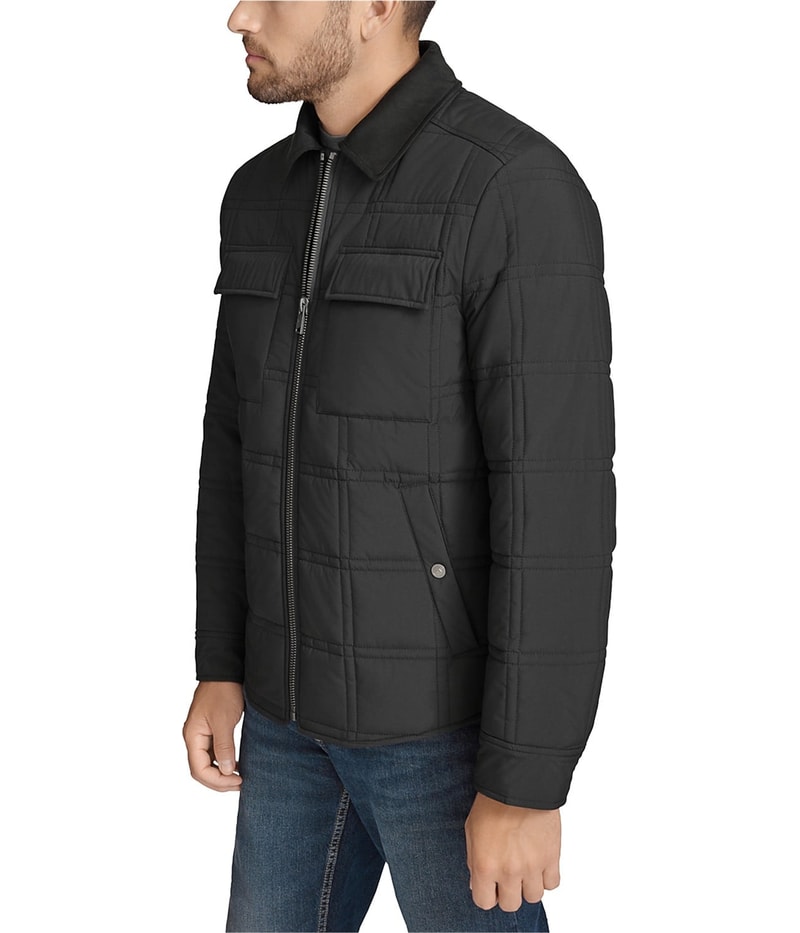 Andrew Marc Mens Brockman Diamond Quilted Jacket
