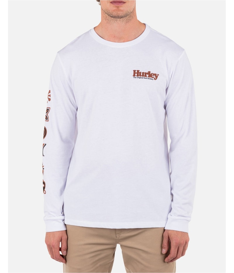 Hurley Mens Everyday Society Graphic T-Shirt