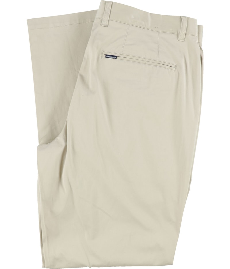 Barbour Mens Stretch Tailored Fit Straight Leg Chino Casual Pants