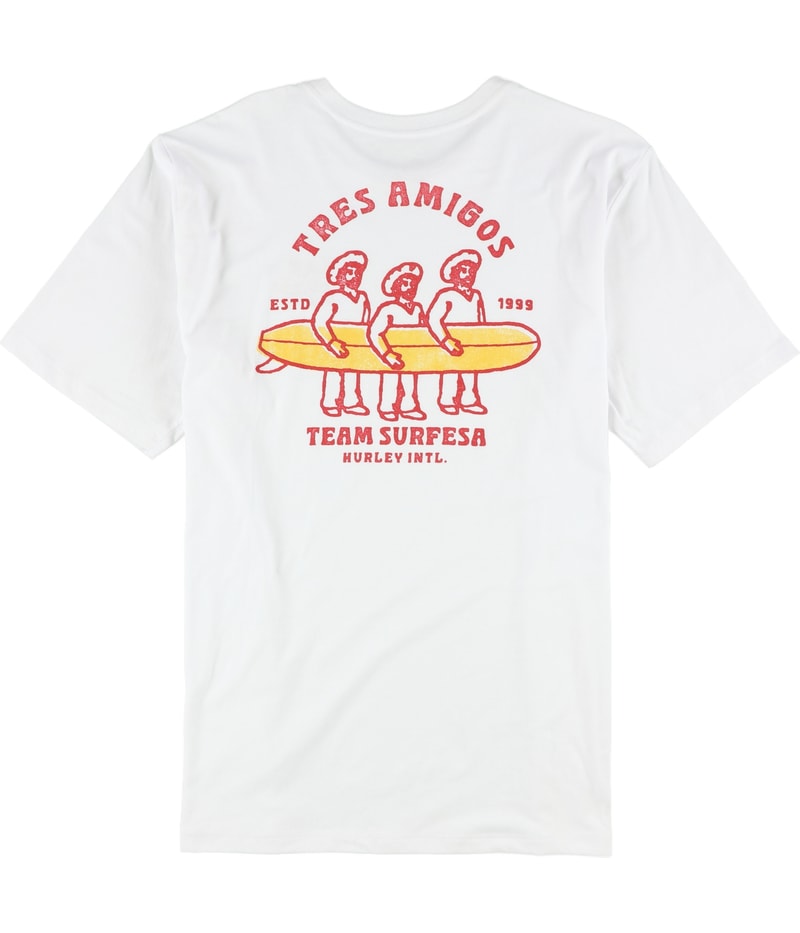 Hurley Mens Evd Surfesa Team Graphic T-Shirt