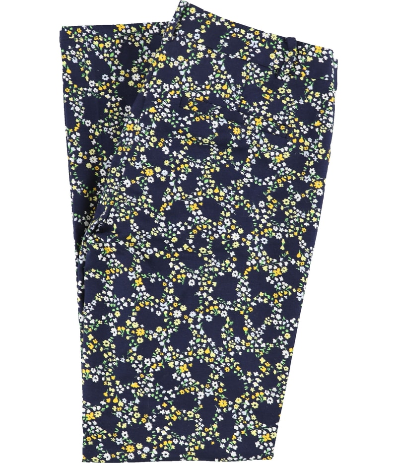 Michael Kors Womens Floral Casual Trouser Pants