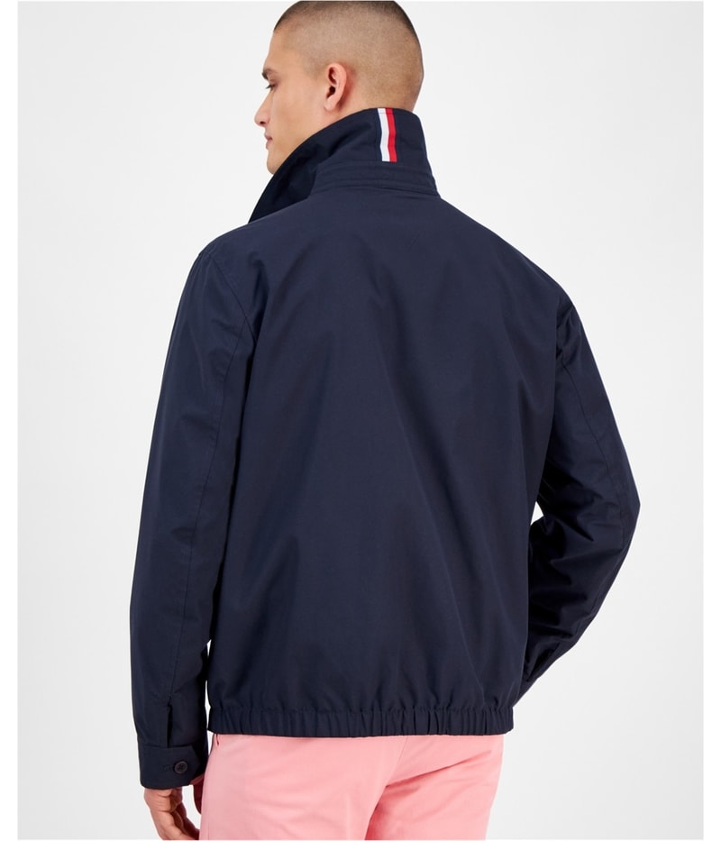 Tommy Hilfiger Mens Ivy Water-Resistant Windbreaker Jacket