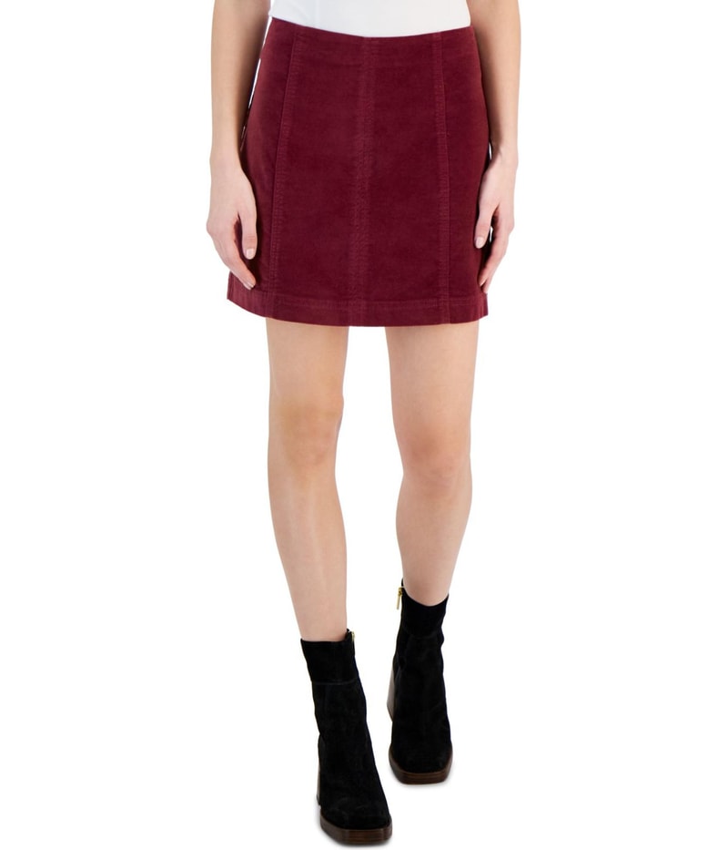 Tinseltown Womens The Seamed Mini Skirt