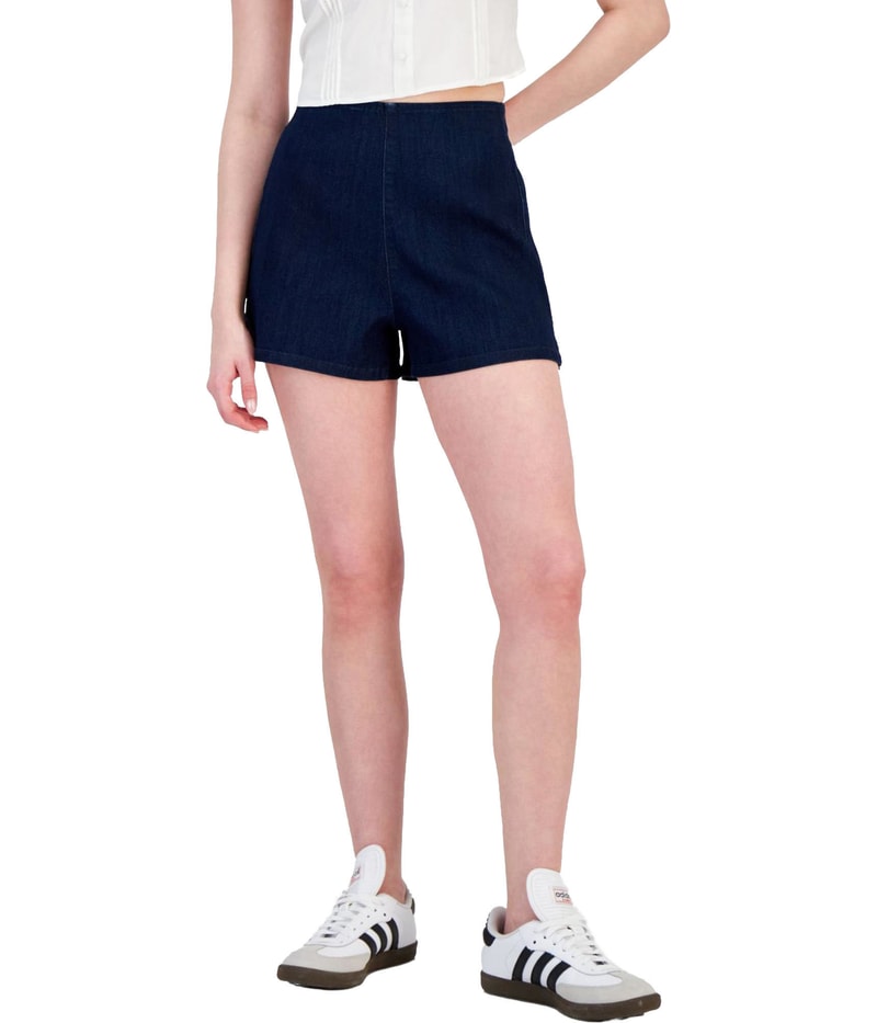 Tinseltown Womens High-Rise Pull-on Hot Casual Mini Shorts