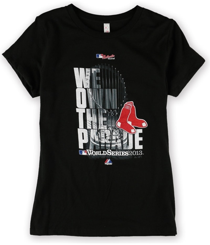 Majestic Boys Red Sox WS Champ Parade Graphic T-Shirt