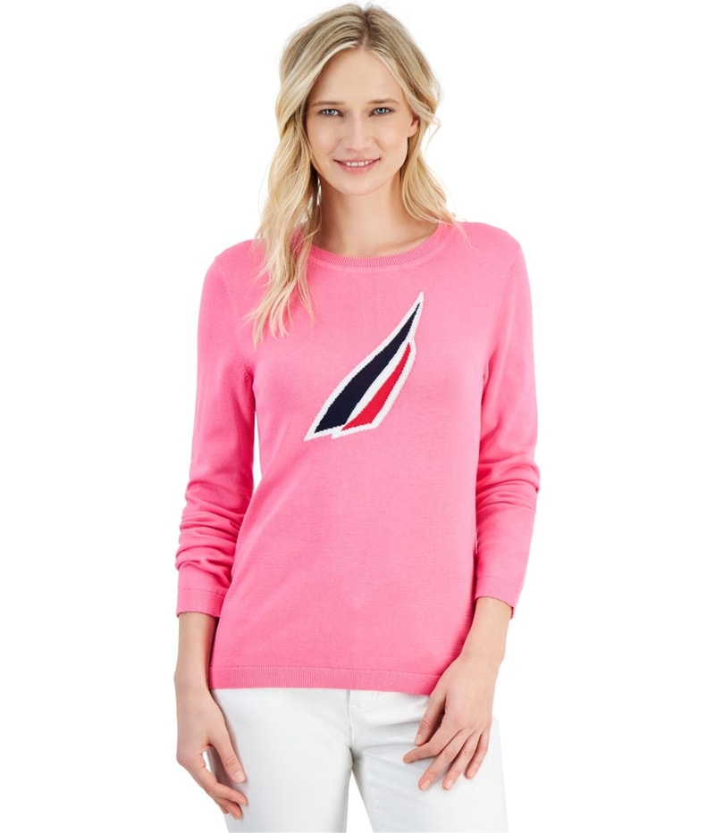 Nautica Womens Crewneck Pullover Sweater