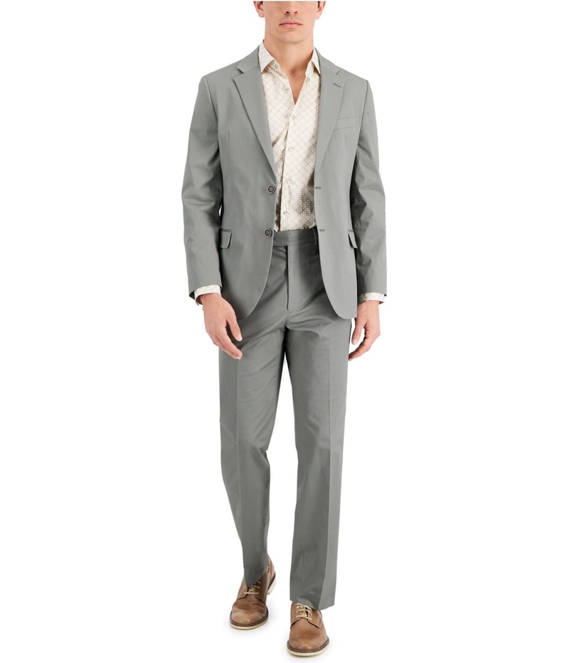 Nautica Mens Stretch Two Button Formal Suit