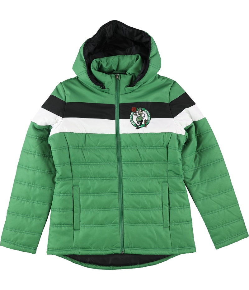 G-III Sports Womens Boston Celtics Puffer Jacket