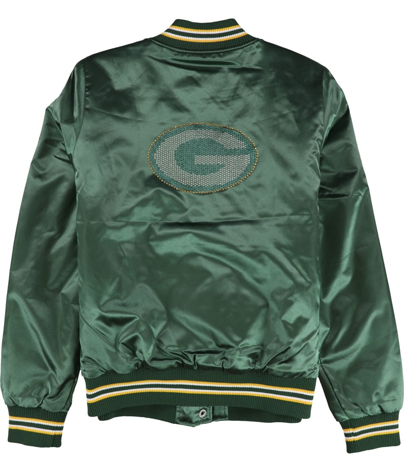 STARTER Womens Green Bay Packers Varsity Jacket
