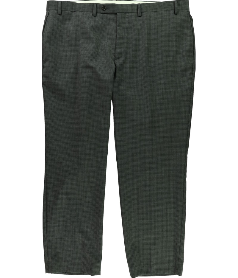 Ralph Lauren Mens Mini-Grid Straight Leg Casual Pants