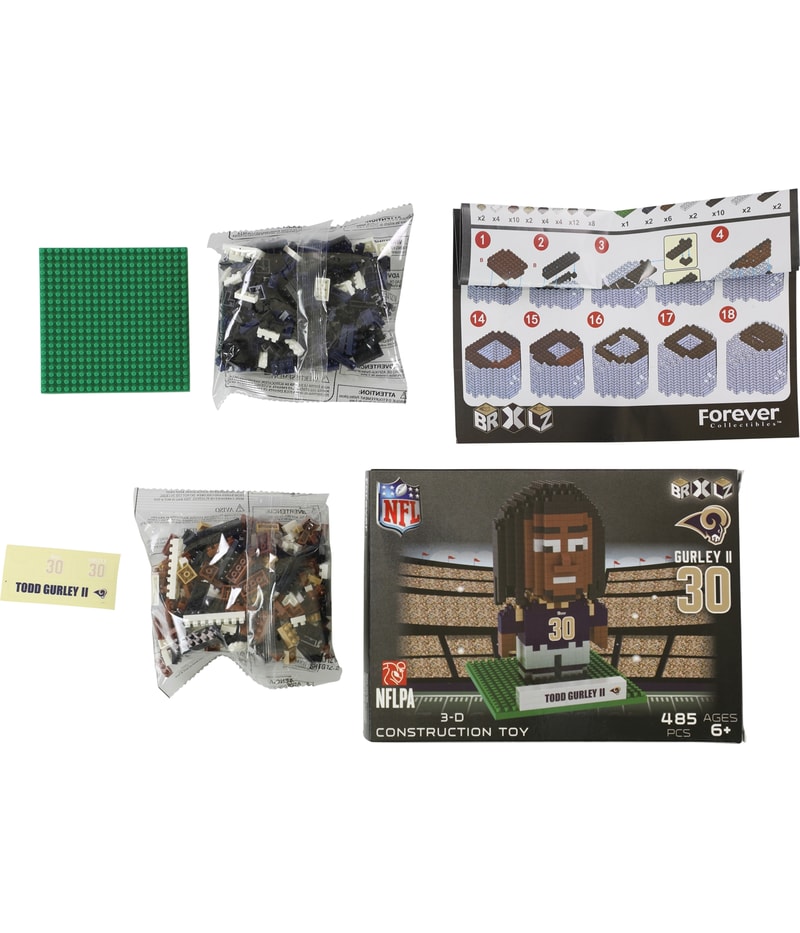 Forever Collectibles Unisex Todd Gurley II Construction Toy Souvenir