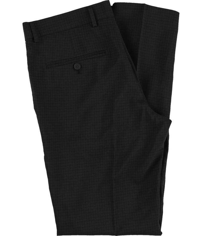 Perry Ellis Womens Twill Tapered Slim Dress Pants