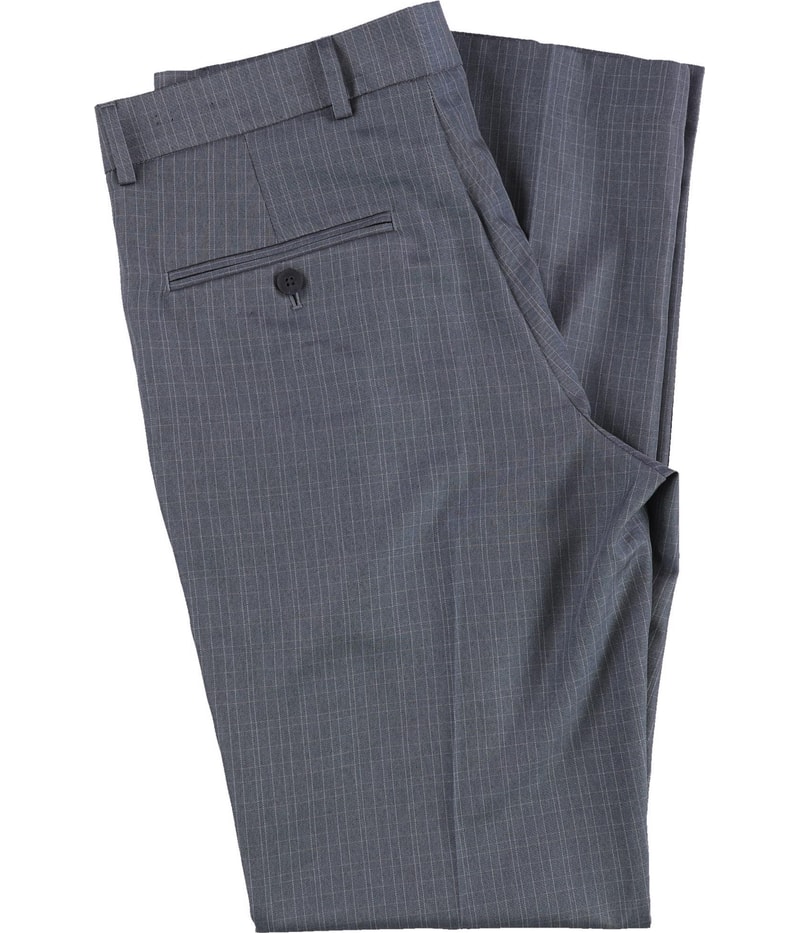 Perry Ellis Mens Twill Tapered Slim Casual Pants