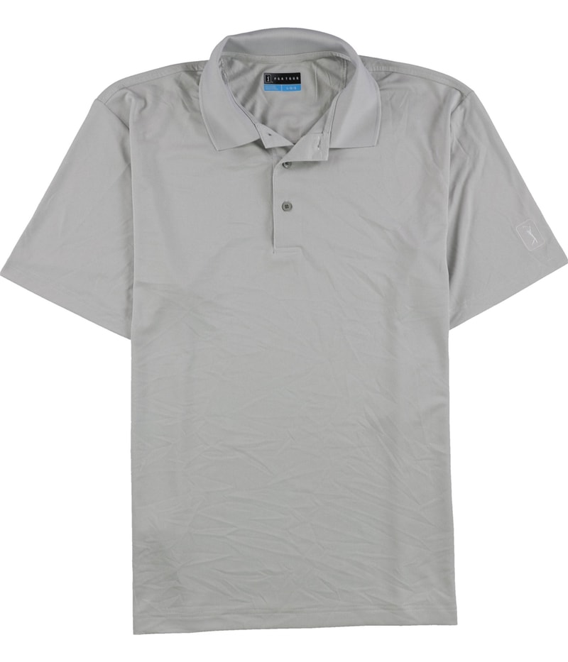 PGA Tour Mens Birdseye Polo Shirt