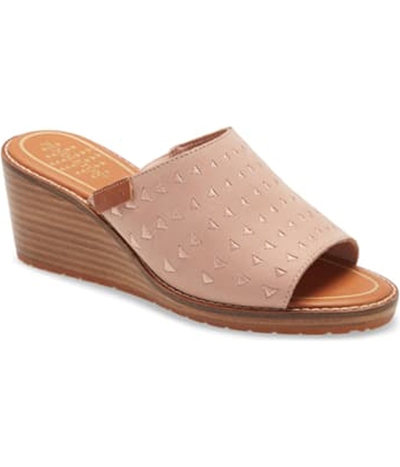 Pendleton Womens Peconic Wedge Sandals in Pink, view 2