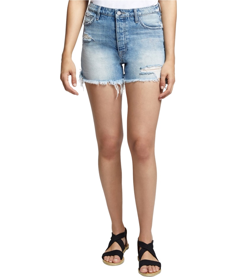 Sanctuary Clothing Womens Ripped Reagan Casual Denim Shorts