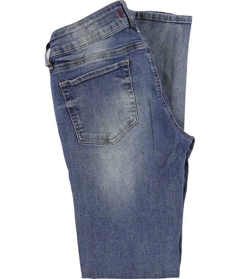 GUESS Womens Sarah Distressed Straight Leg Skinny Jeans